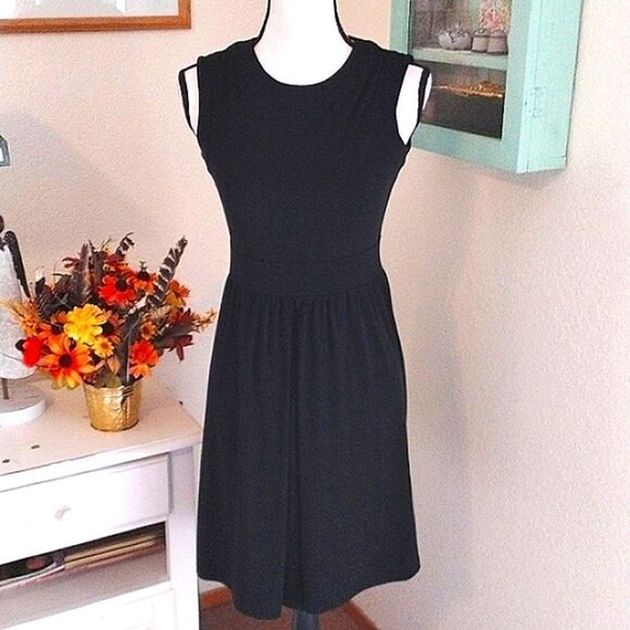 Talbots Little Black Knit Dress - Picture 1 of 10